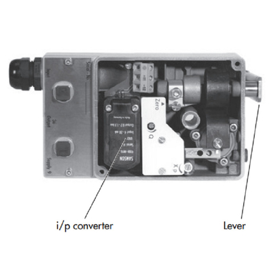 Samson 4763 Ventilpositionierer mit Fisher 67cfr Filterregulator für chinesische Marke Steuerventil