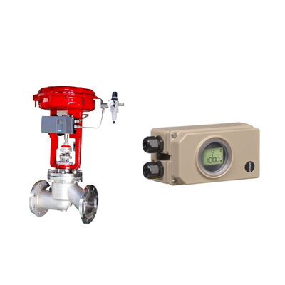 Pneumatische Steuerungsanlage und Samson Smart Valve Positioner 3730-3 für Pneumatische Steuerung