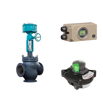 Pneumatische Steuerungsanlage und Samson Smart Valve Positioner 3730-3 für Pneumatische Steuerung