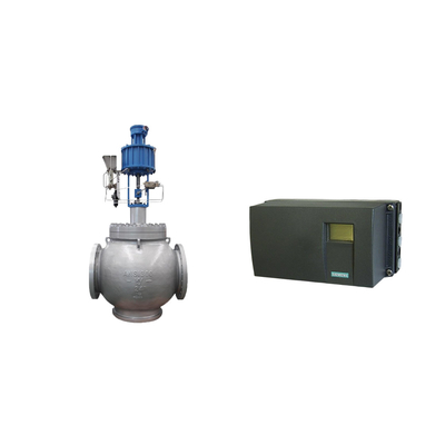 Pneumatisches Ventil aus China mit Siemens SIPART PS2 Ventilpositionierer in Polycarbonatgehäuse mit Aluminium