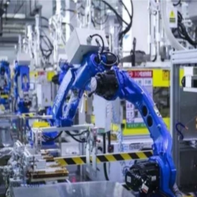6 Achsen Universal Roboterarm Yaskawa GP110 mit CNGBS Robotergriff für Palettenbearbeitungsroboter