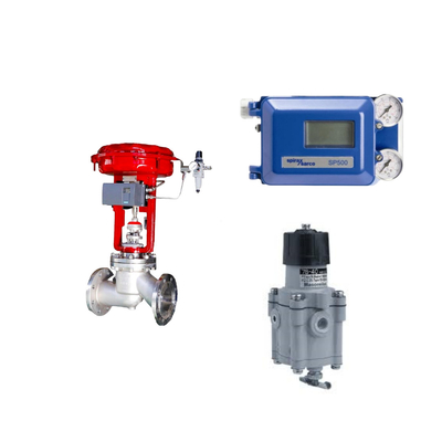 Spirax Sarco Pneumatischer Smart Valve Positioner SP500 und Masoneilan 78-40 Filterregler