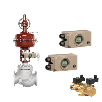 Samson Smart Valve Positioner 3730-3 mit ASCO-Ventil für Pneumatik-Steuerventil und Pneumatik-Steuerantrieb