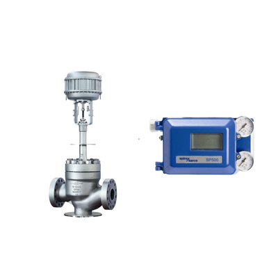 Der berühmte chinesische Pneumatikventil mit Spirax Sarco Smart Valve Positioner SP500 und Fisher 67CFR Filter Regulator