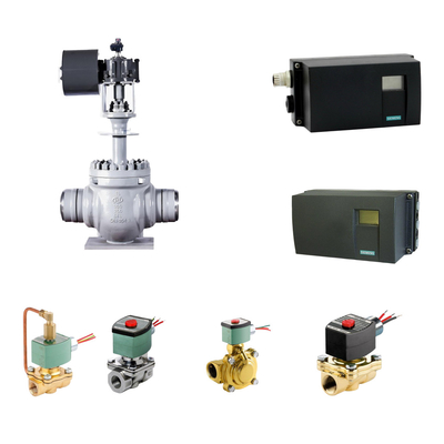Pneumatischer Steuerventil Positionierer Siemens SIPART PS2 und Emerson-ASCO 210 Magnetventil