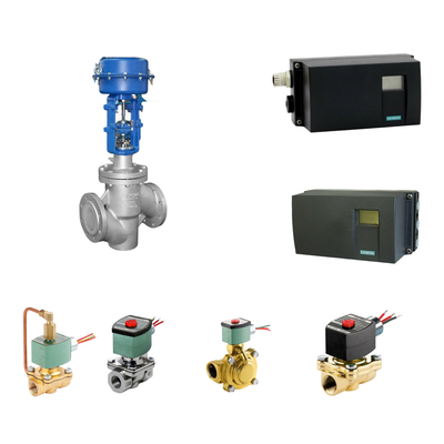 Pneumatischer Steuerventil Positionierer Siemens SIPART PS2 und Emerson-ASCO 210 Magnetventil