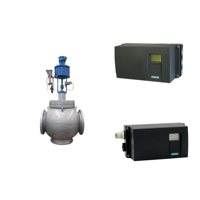 Pneumatischer Steuerventilpositionierer Siemens SIPART PS2 und Fisher 67CFR Filterregler