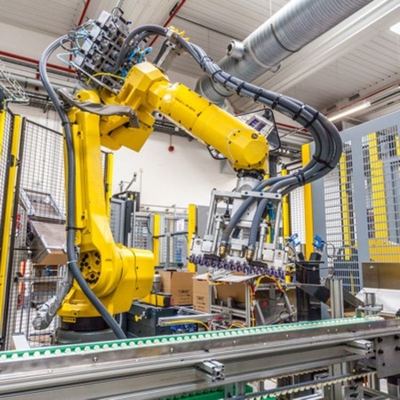6 Achsen Roboterarm mit Industrierobotercontroller von M-20iA für