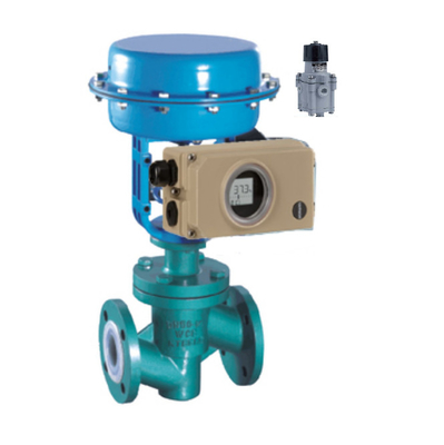 Masoneilan 78-40 Regulator und Samson Smart Valve Positioner 3730-3 für chinesische Pneumatik-Steuerventile