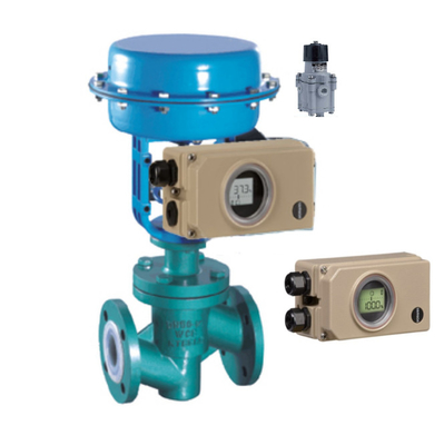 Masoneilan 78-40 Regulator und Samson Smart Valve Positioner 3730-3 für chinesische Pneumatik-Steuerventile
