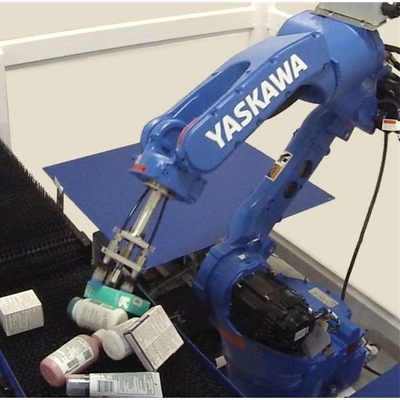 6 Achsen Roboterarm Yaskawa GP25-12 mit CNGBS Roboterleitbahn für die Handhabung von Roboterautomatisierung