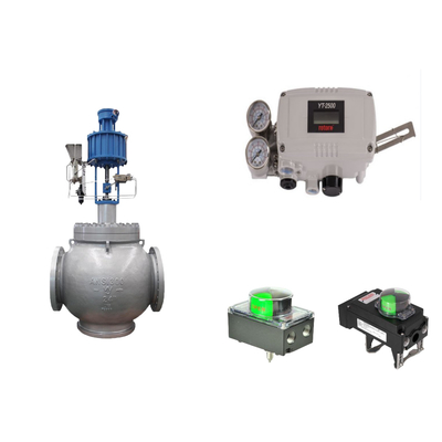 Pneumatisches Steuerventil mit Original Rotork YT-2500 Smart Valve Positioner und Rotork Limit Switch