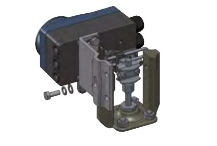 Burkert Digitale elektropneumatische Positionierung Typ 8792 Ventilpositionierer mit chinesischer Marke Steuerventil und Aktoren