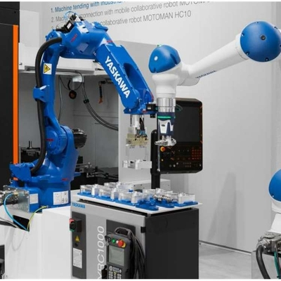 Industrieller Roboterarm 6 Achsen Yaskawa GP35L mit CNGBS-Robotergreifer für automatisierten Handling-Roboter