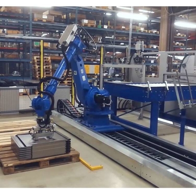 Industrieller Roboterarm 6 Achsen Yaskawa GP35L mit CNGBS-Robotergreifer für automatisierten Handling-Roboter
