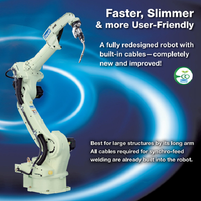 OTC-Industrie-Roboter FD-B6L mit 2008MM Reichweite mit ARC-Schweißmaschinen und Schweißmaschine DM350