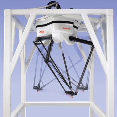 ABB 4-Achsen-Roboterarm IRB 360-1 mit CNGBS-Leitbahn als Montagemaschine für OEM-Handling