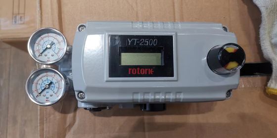 China Steuerventil mit Rotork YTC Ventilpositionierer YT-3100 YT-3300 und 67DFR-24/C3 67DF-2343-125871 Filterregler auf Lager