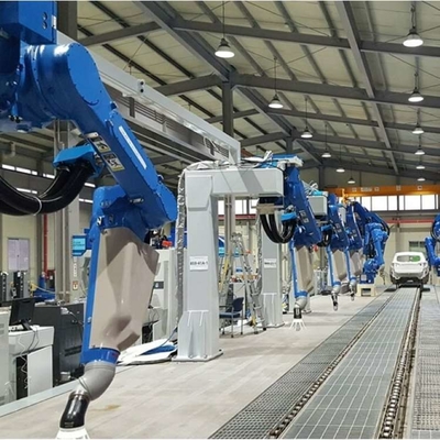 6 Achsen-Bemalungsroboterarm Yaskawa MPX1950 mit CNGBS-Roboterbekleidung für automatisierten Malroboter