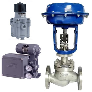 Stabiler Masoneilan 78-40 Luftfilter-Regulator und Masoneilan SVI2 Ventilpositionierer für pneumatische Steuerventile