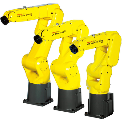 FANUC LR Mate 200iD 6 Achsen Industrie-Roboter-Arm mit CNGBS-Greifer für die Motorenmontage