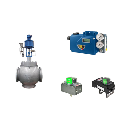 Chinesisches Pneumatisches Steuerventil mit Intelligenten Original Foxboro SRD991 Ventilpositionierer und Rotorkennschalter