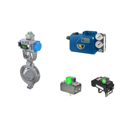 Chinesisches Pneumatisches Steuerventil mit Intelligenten Original Foxboro SRD991 Ventilpositionierer und Rotorkennschalter