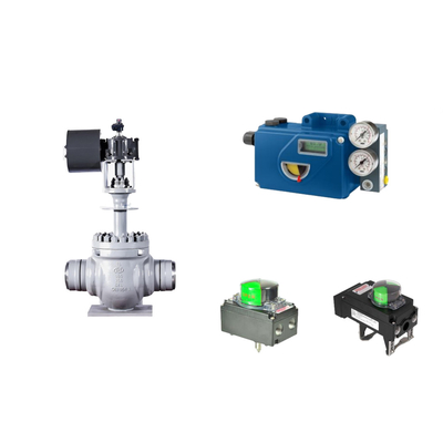 Chinesisches Pneumatisches Steuerventil mit Intelligenten Original Foxboro SRD991 Ventilpositionierer und Rotorkennschalter