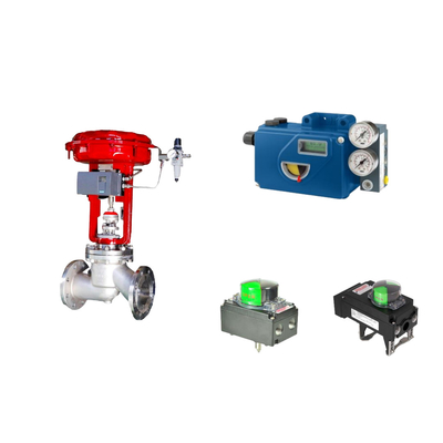 Chinesisches Pneumatisches Steuerventil mit Intelligenten Original Foxboro SRD991 Ventilpositionierer und Rotorkennschalter