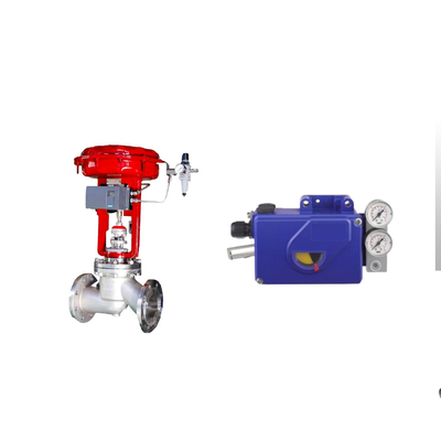 Chinesisches Pneumatisches Steuerventil mit Intelligent Original Foxboro SRI990 Ventil Positionierer und Rotork Limit Switch