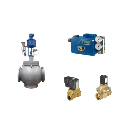 Chinesisches Pneumatisches Steuerventil mit Intelligent Original Foxboro SRD991 Ventil Positionierer und Burkert Solenoidventil