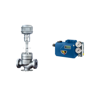 Chinesisches Pneumatisches Steuerventil mit Intelligent Original Foxboro SRD991 Ventil Positionierer und Burkert Solenoidventil