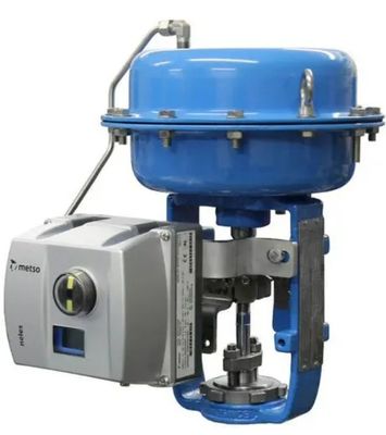 Chinesisches Steuerventil mit Neles-Ventilpositionierer ND9000 und pneumatischem Aktoren