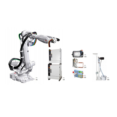 Hohe Nutzlast IRB6700-200/2.6 des Manipulators als 6-Achsen-Industrie-Roboter für die Materialbearbeitung