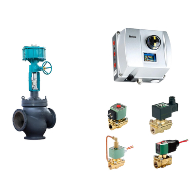 Chinesisches Pneumatisches Steuerventil mit Neles ND9000 Intelligenter Ventilpositionierer mit Asco-Solenoidventil