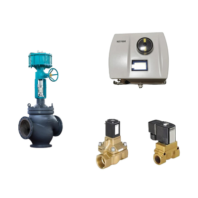Chinesisches Pneumatisches Steuerventil mit Intelligenten Original-Neles-ND7000-Ventilpositionierer und Burkert-Solenoidventil