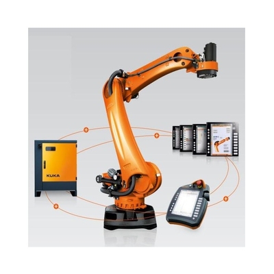 KUKA KR 180 R3200 PA 5-Achsen-Roboterarm mit 180 kg Nutzlast für Verpackungsmaschine als Pelletizing-Roboter