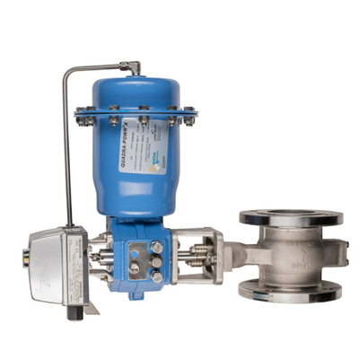 Chinesisches Steuerventil mit Neles-Ventilpositionierer ND9000 ND7000 und pneumatischem Aktoren