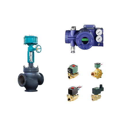 Chinesisches Pneumatisches Steuerventil mit Intelligent Original Foxboro SRD960 Ventil Positionierer und Asco Solenoidventil