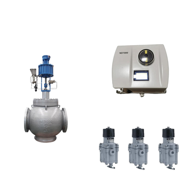 Chinesisches Pneumatisches Steuerventil mit Intelligenten Original-Neles ND7000-Ventilpositionierer und EMERSON Grenzschalter