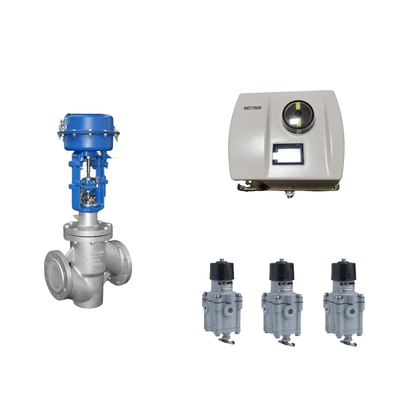 Chinesisches Pneumatisches Steuerventil mit Intelligenten Original-Neles ND7000-Ventilpositionierer und EMERSON Grenzschalter
