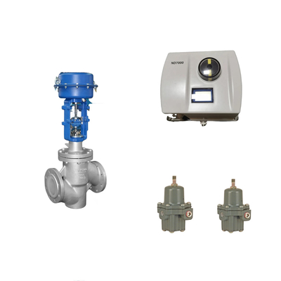 Chinesisches Pneumatisches Steuerventil mit Intelligenten Original-Neles ND7000-Ventilpositionierer und Fisher 67CFR-Filter-Regulator