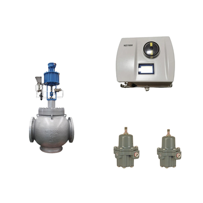 Chinesisches Pneumatisches Steuerventil mit Intelligenten Original-Neles ND7000-Ventilpositionierer und Fisher 67CFR-Filter-Regulator