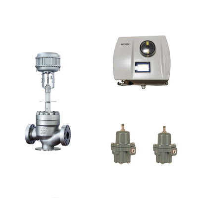 Chinesisches Pneumatisches Steuerventil mit Intelligenten Original-Neles ND7000-Ventilpositionierer und Fisher 67CFR-Filter-Regulator