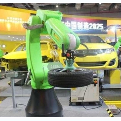 6 Axis Fanuc CRX-5iA Cobot Roboterarm mit CNGBS Roboterbekleidung für die Handhabung als kollaborativer Roboter