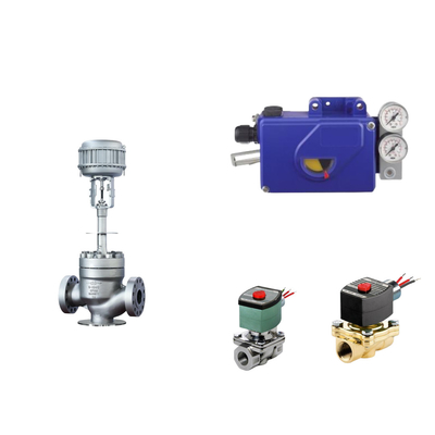 Chinesisches Pneumatisches Steuerventil mit Intelligenten Original Foxboro SRI990 Ventil Positionierer und ASCO Solenoidventil