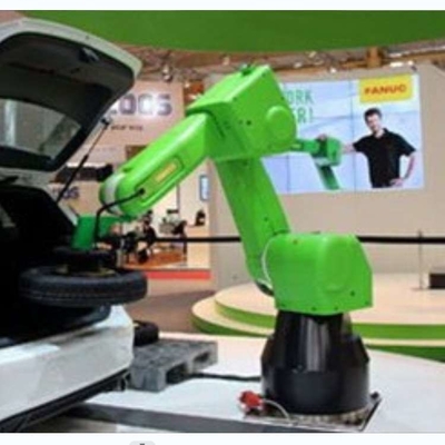 Fanuc Cobot Roboterarm 6 Achsen CR-14iA/L mit CNGBS RGV-Roboter für Cnc-Pallett-Handling-Roboter