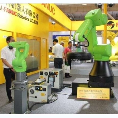 6 Achsen Roboterarm Fanuc CR-15iA mit CNGBS Robotergriff für die Cnc-Behandlung als kollaborativer Roboter
