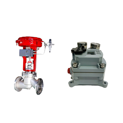 Chinesisches Pneumatisches Steuerventil mit Masoneilan SVI2-21123121 Ventilpositionierer und ASCO Solenoidventil