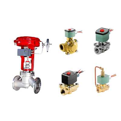 Chinesisches Pneumatisches Steuerventil mit Masoneilan SVI2-21113111 Ventilpositionierer und ASCO Solenoidventil